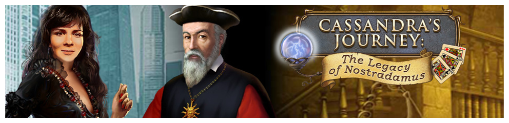 Cassandra’s Journey Legacy Of Nostradamus Header Image