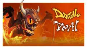 Doodle Devil Tile